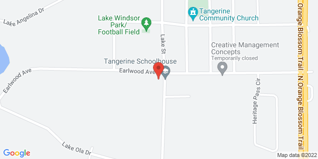 5424 Lake St, Tangerine, Florida, FL, 32777-7198 Map