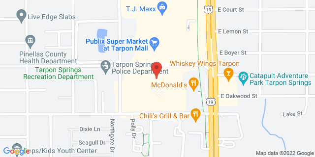 850 E Lime St, Tarpon Springs, Florida, FL, 34689-9998 Map