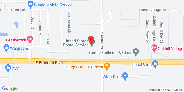 2406 E State Road 60, Valrico, Florida, FL, 33594-9998 Map