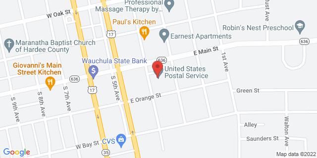 300 E Main St, Wauchula, Florida, FL, 33873-9998 Map