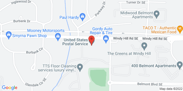 850 Windy Hill Rd Se, Smyrna, Georgia, GA, 30080-1910 Map