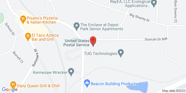 2001 Duncan Dr Nw, Kennesaw, Georgia, GA, 30144-9998 Map