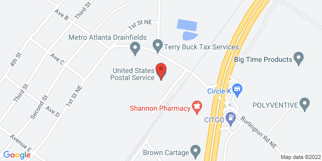 361 Burlington Dr, Shannon, Georgia, GA, 30172-9800 Map