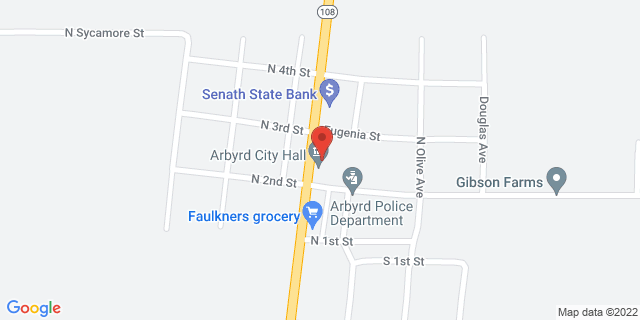 104 Ne Frisco St, Arbyrd, Missouri, MO, 63821-9998 Map