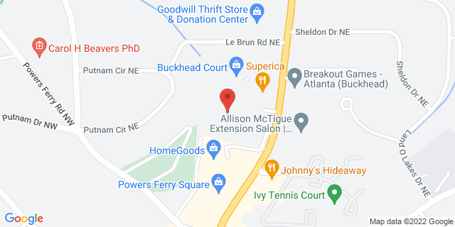 3840 Roswell Rd Ne, Atlanta, Georgia, GA, 30305-9998 Map