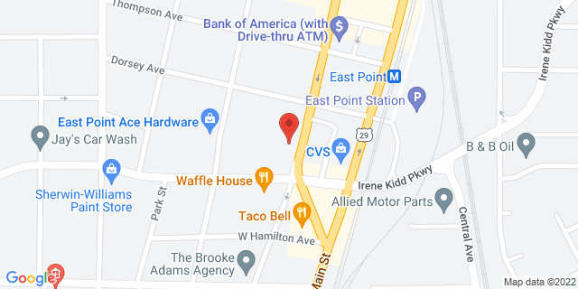 2905 E Point St, Atlanta, Georgia, GA, 30344-4202 Map