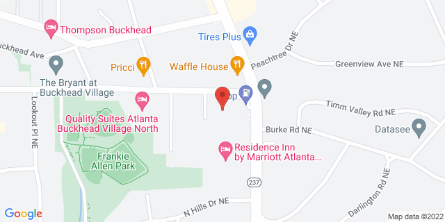 575 Pharr Rd Ne, Atlanta, Georgia, GA, 30355-6000 Map