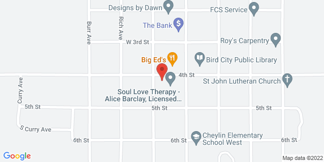 117 W Bressler, Bird City, Kansas, KS, 67731-9796 Map