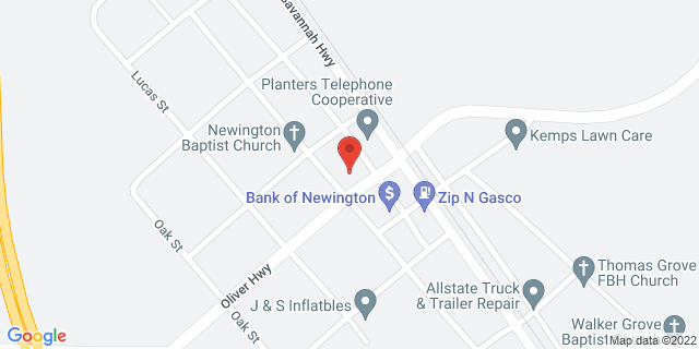 120 Oliver Hwy, Newington, Georgia, GA, 30446-9998 Map