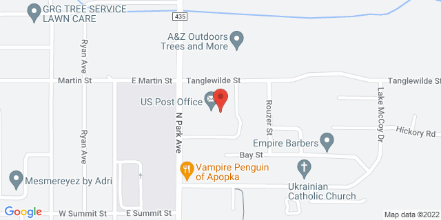 581 N Park Ave, Apopka, Florida, FL, 32712-9998 Map