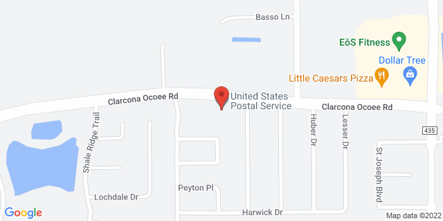 7228 Clarcona Ocoee Rd, Clarcona, Florida, FL, 32710-1209 Map