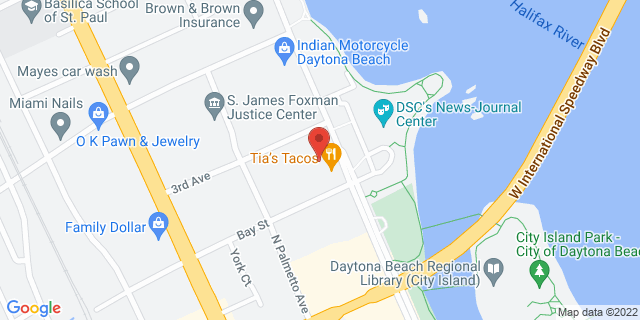 220 N Beach St, Daytona Beach, Florida, FL, 32114-3302 Map