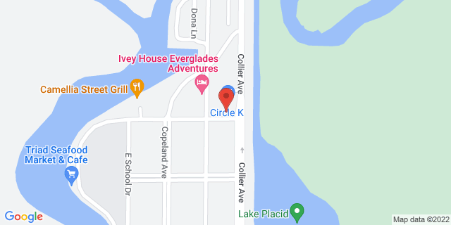 601 Collier Ave, Everglades City, Florida, FL, 34139-9800 Map