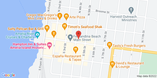 401 Centre St, Fernandina Beach, Florida, FL, 32034-4288 Map