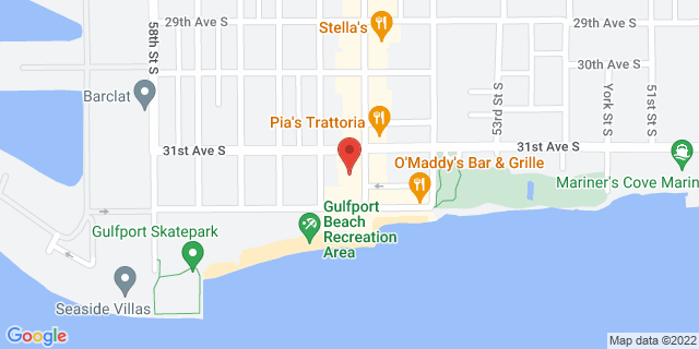 3115 Beach Blvd S, Gulfport, Florida, FL, 33707-6027 Map