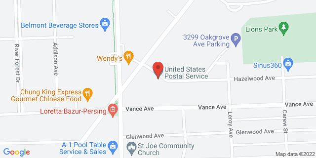 1800 Hazelwood Ave, Fort Wayne, Indiana, IN, 46805-9998 Map