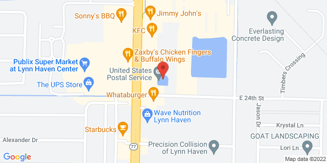 2319 S Highway 77, Lynn Haven, Florida, FL, 32444-9998 Map