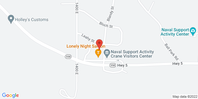 100 Blandy St, Crane, Indiana, IN, 47522-9998 Map