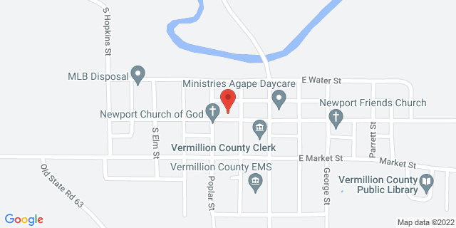 205 W Extension St, Newport, Indiana, IN, 47966-9998 Map