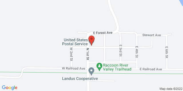 302 E Walnut Ave, Dawson, Iowa, IA, 50066-7708 Map