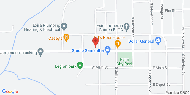 101 N Carthage St, Exira, Iowa, IA, 50076-7707 Map