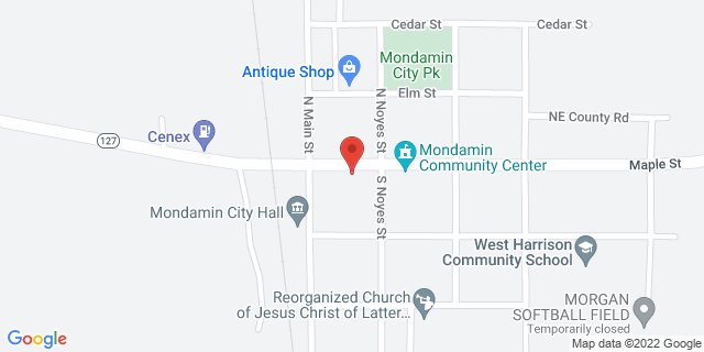 106 Maple St, Mondamin, Iowa, IA, 51557-2088 Map