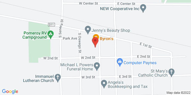 116 S Main St, Pomeroy, Iowa, IA, 50575-7736 Map