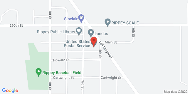 315 Main St, Rippey, Iowa, IA, 50235-5000 Map