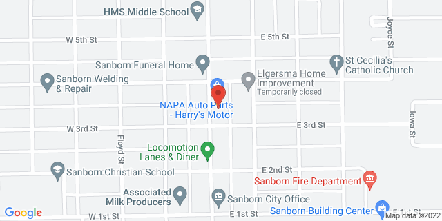 312 Main St, Sanborn, Iowa, IA, 51248-1142 Map