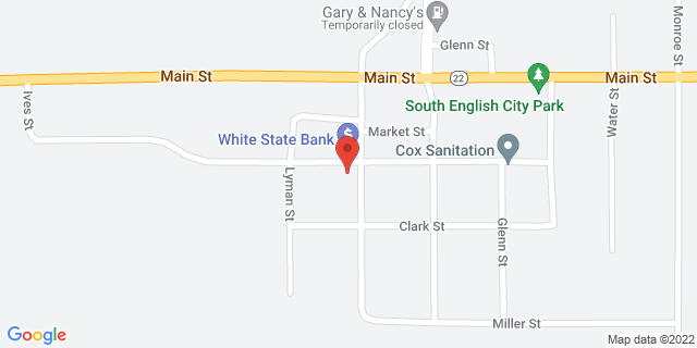 210 Ives St, South English, Iowa, IA, 52335-8678 Map