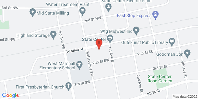 114 Main St E, State Center, Iowa, IA, 50247-7765 Map