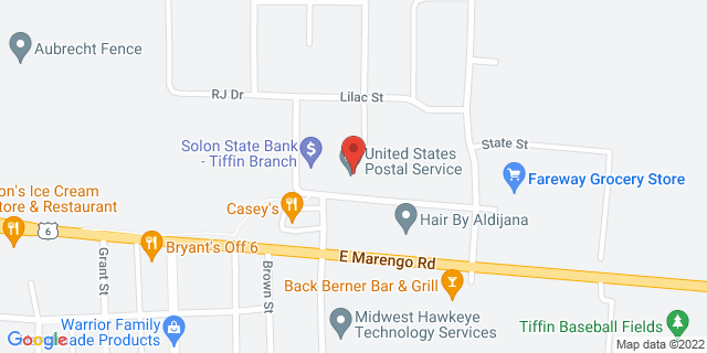 484 State St, Tiffin, Iowa, IA, 52340-4402 Map