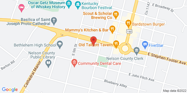 205 W Stephen Foster Ave, Bardstown, Kentucky, KY, 40004-9998 Map