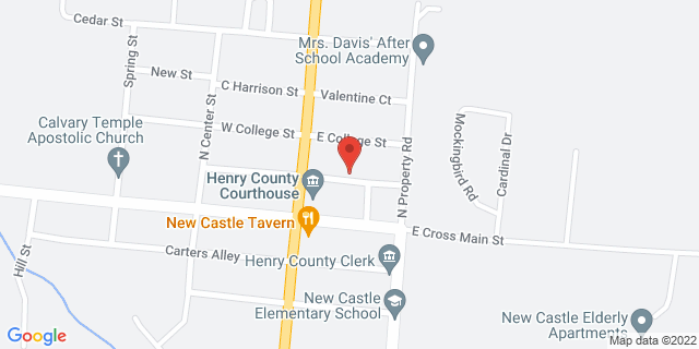 50 Court St, New Castle, Kentucky, KY, 40050-9998 Map