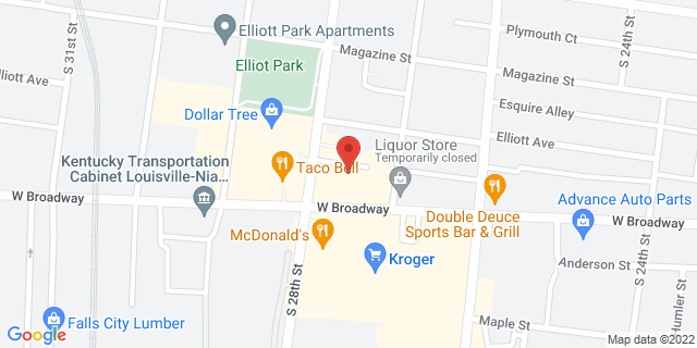 2727 W Broadway, Louisville, Kentucky, KY, 40211-9998 Map