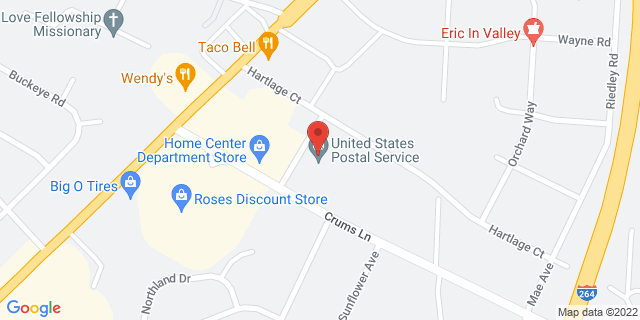 3131 Crums Ln, Louisville, Kentucky, KY, 40216-9998 Map