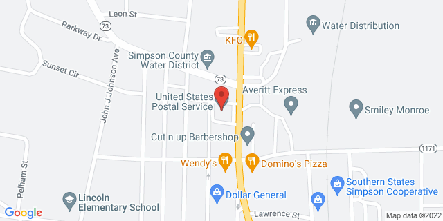 619 N Main St, Franklin, Kentucky, KY, 42134-9998 Map