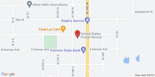 409 E Main St, Blue Mound, Kansas, KS, 66010-9998 Map