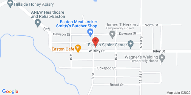 220 W Riley St, Easton, Kansas, KS, 66020-9998 Map