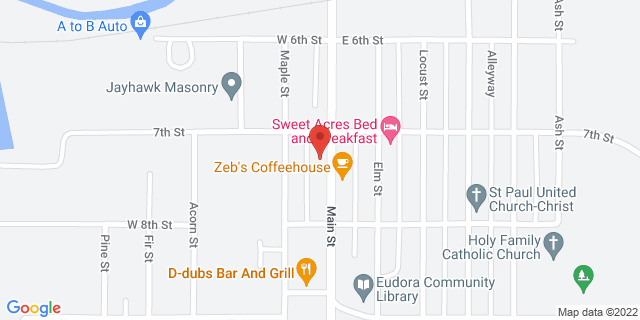 709 Main St, Eudora, Kansas, KS, 66025-9998 Map