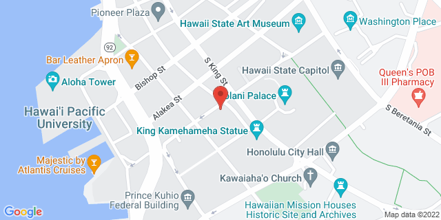 335 Merchant St Fl Ground, Honolulu, Hawaii, HI, 96813-9998 Map