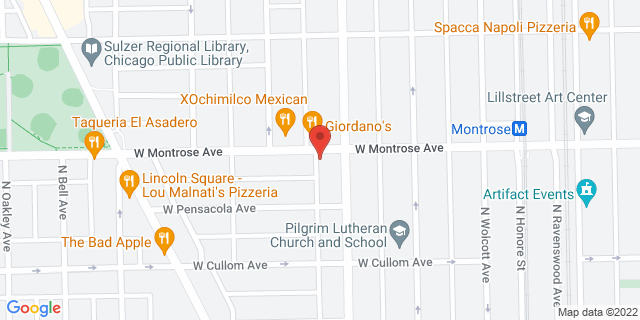 2011 W Montrose Ave, Chicago, Illinois, IL, 60618-9997 Map