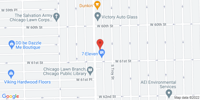 6037 S Kedzie Ave, Chicago, Illinois, IL, 60629-9997 Map