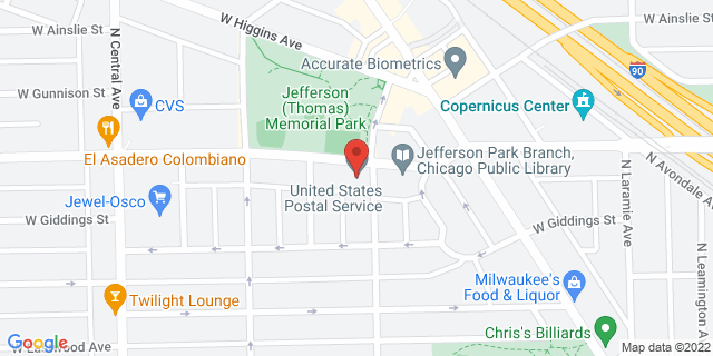 5401 W Lawrence Ave, Chicago, Illinois, IL, 60630-3404 Map