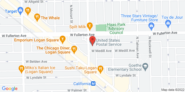 2339 N California Ave, Chicago, Illinois, IL, 60647-9998 Map