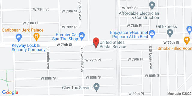 3639 W 79Th St, Chicago, Illinois, IL, 60652-9998 Map