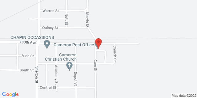 559 Care St, Cameron, Illinois, IL, 61423-9800 Map