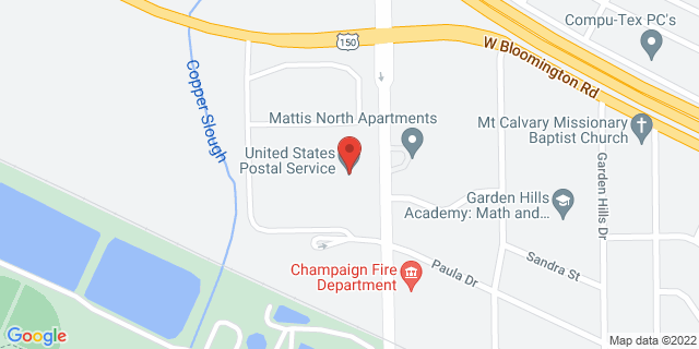 2001 N Mattis Ave, Champaign, Illinois, IL, 61821-9998 Map