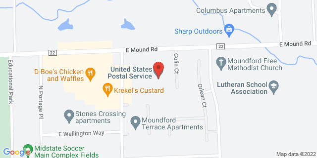 1601 E Mound Rd, Decatur, Illinois, IL, 62526-9997 Map