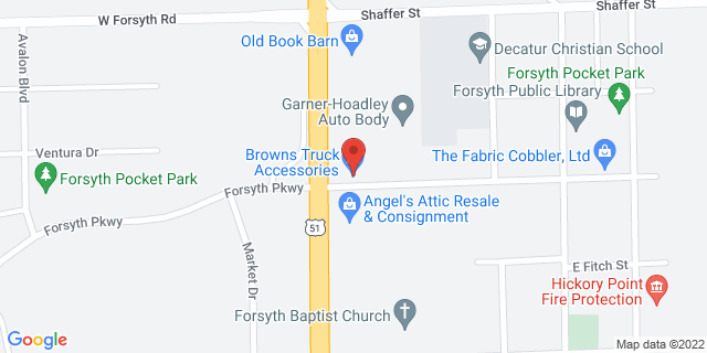 300 E Ruehl St, Forsyth, Illinois, IL, 62535-9998 Map